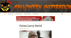 Desktop Screenshot of halloweeninspiration.com